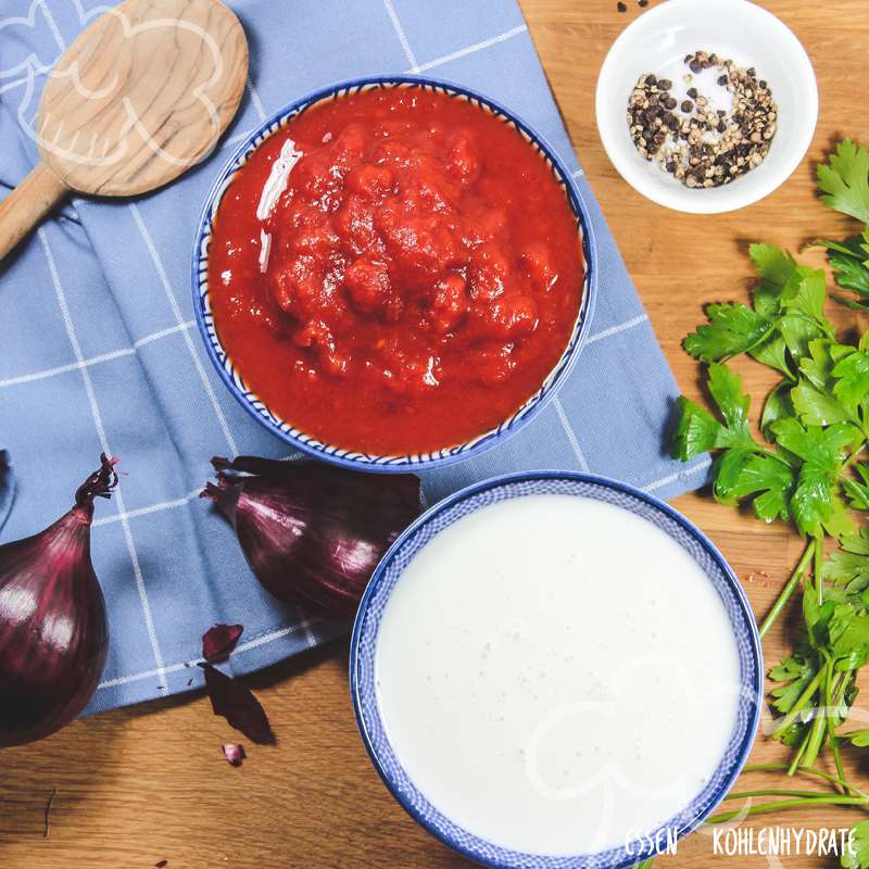 Schnelle Tomatensuppe