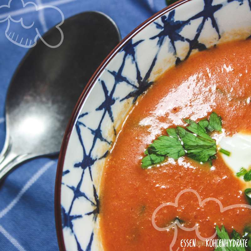 Schnelle Tomatensuppe