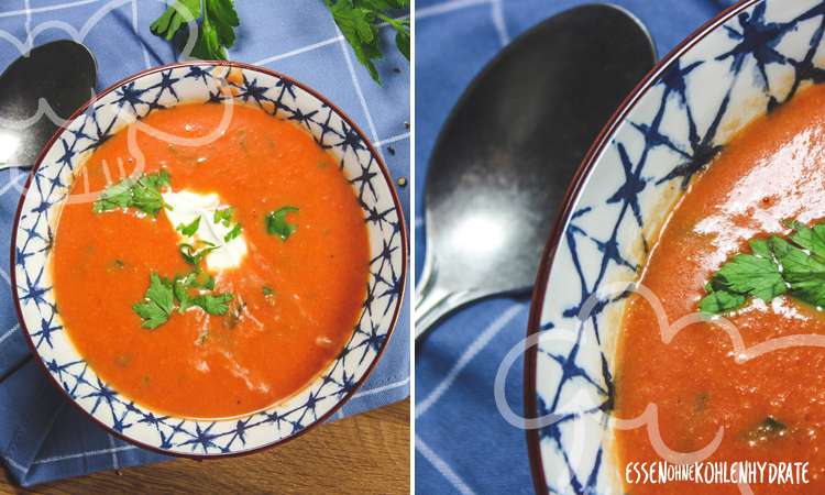 Schnelle Tomatensuppe