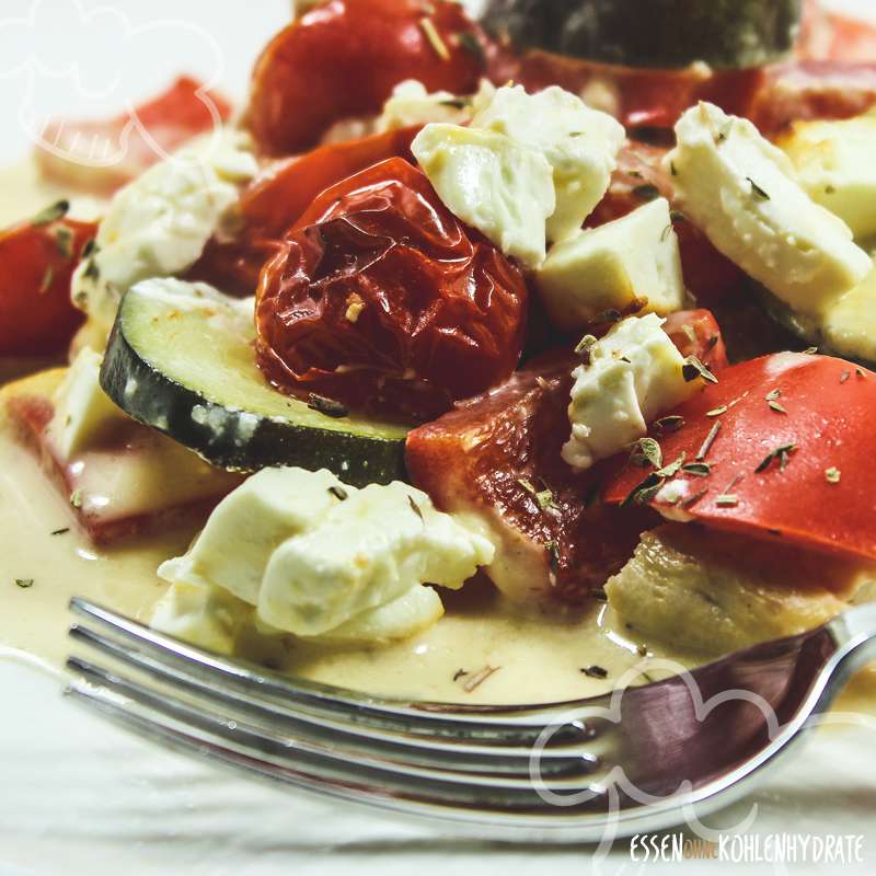 Feta-Hähnchen-Auflauf
