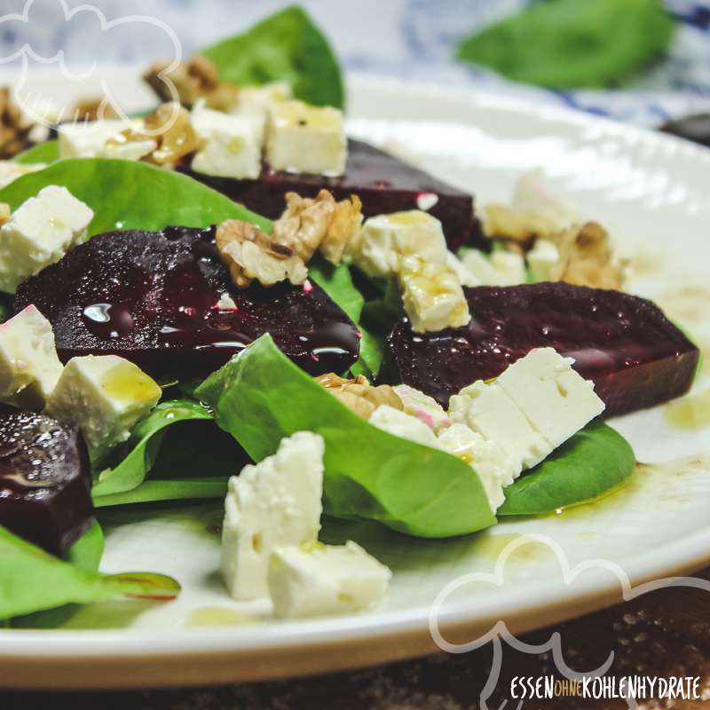 Rote-Beete-Salat mit Feta