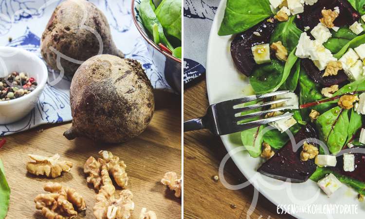 Rote-Beete-Salat mit Feta