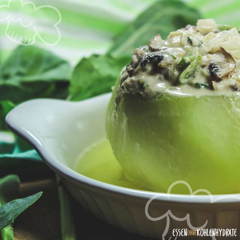 Gefüllter Kohlrabi