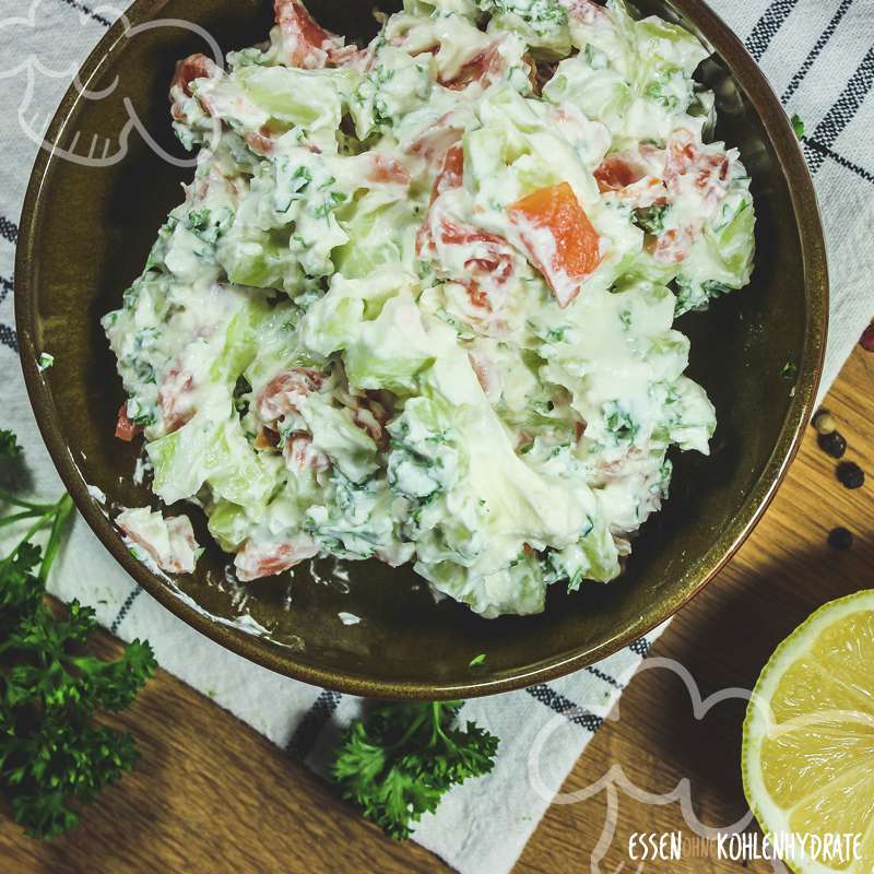 Gefüllte Avocado mit Lachs