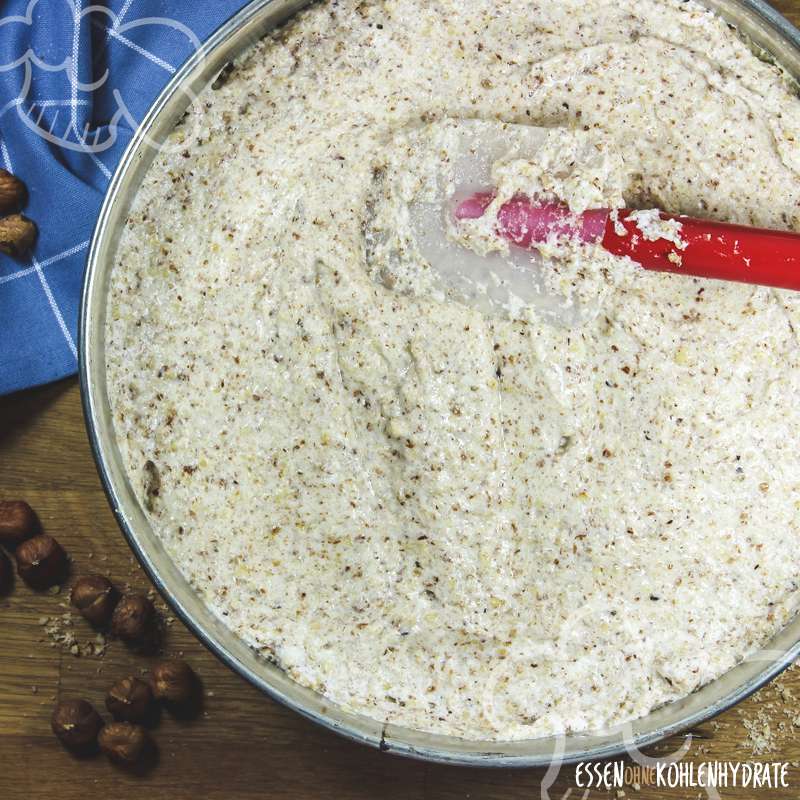Haselnusskuchen - Essen ohne Kohlenhydrate