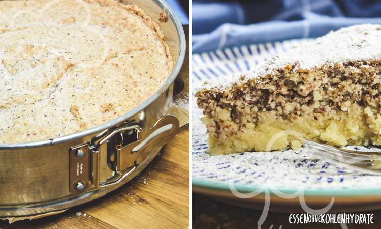 Haselnusskuchen - Essen ohne Kohlenhydrate