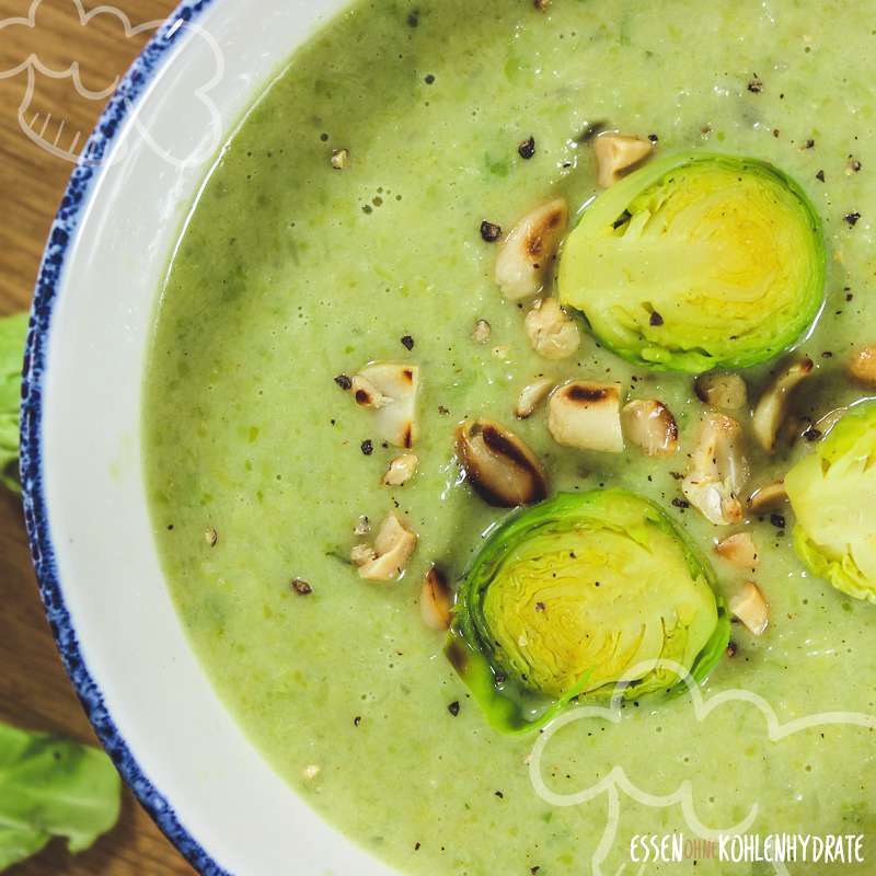 Rosenkohlsuppe mit Kokos