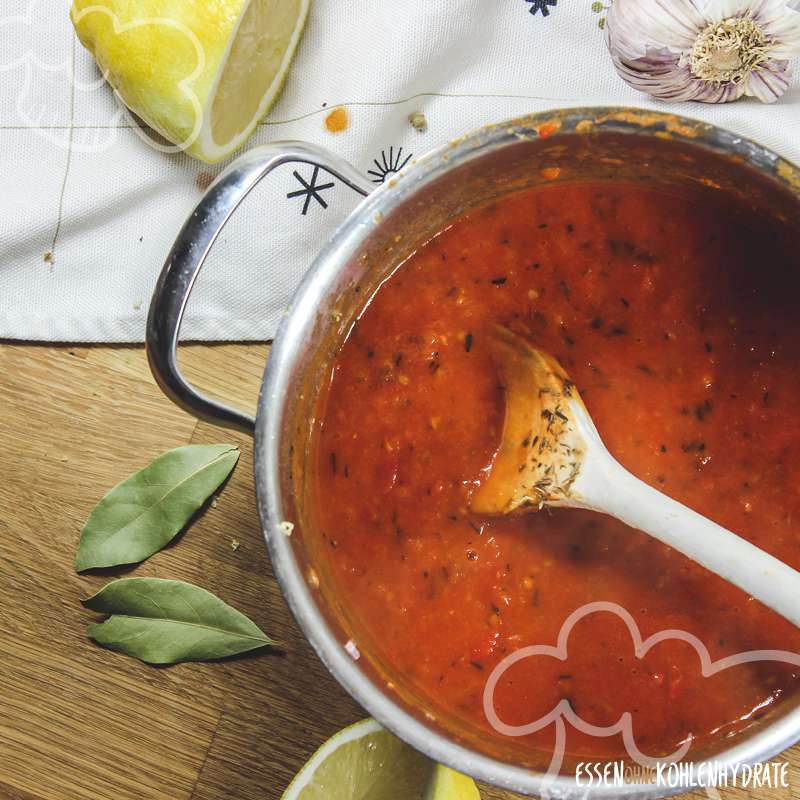 Tomatensuppe mit Ingwer