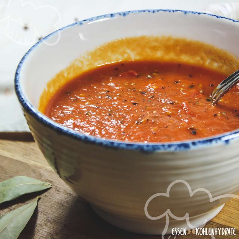 Tomatensuppe mit Ingwer