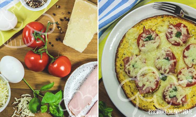 Käse-Tomaten-Omelette