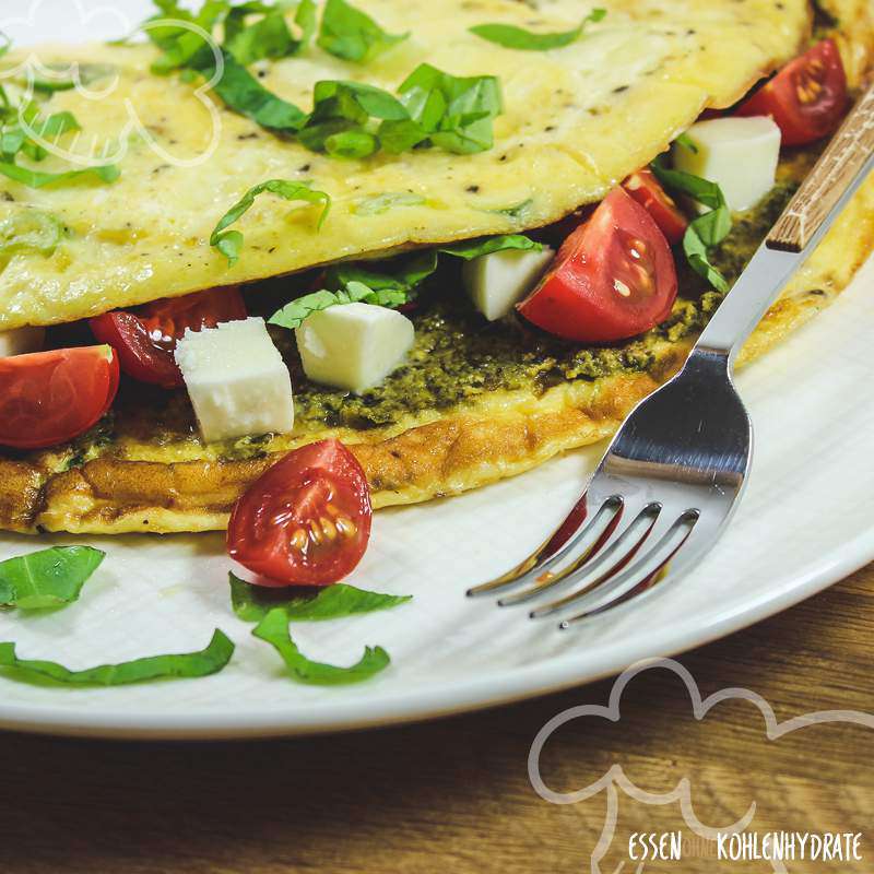 Pesto-Omelette