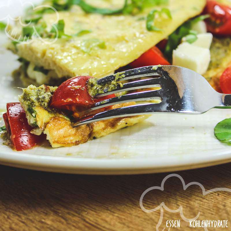 Pesto-Omelette