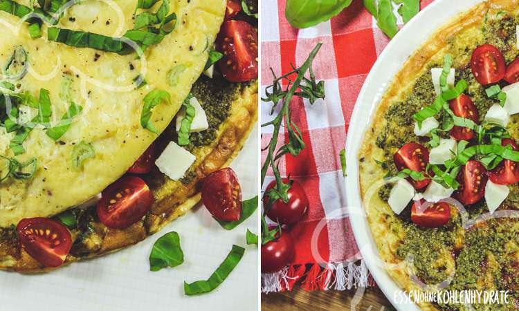 Pesto-Omelette