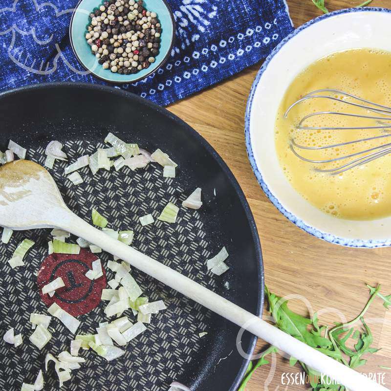 Rührei mit Lachs - Essen ohne Kohlenhydrate