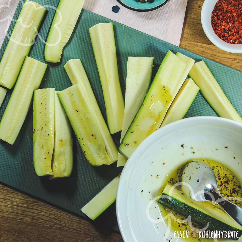 Ofen-Zucchini mit Bacon