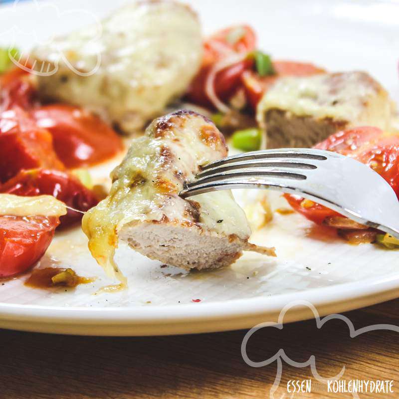 Überbackene Schweinefilets - Essen ohne Kohlenhydrate