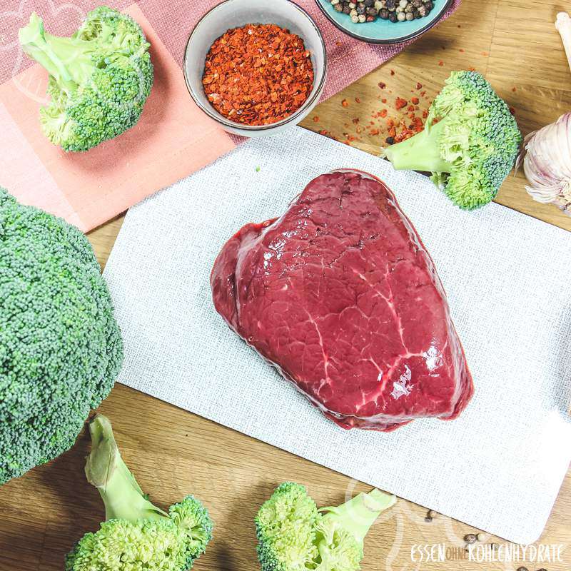 Steakpfanne mit Brokkoli
