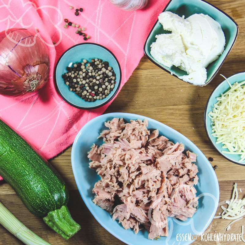 Zucchini mit Thunfisch