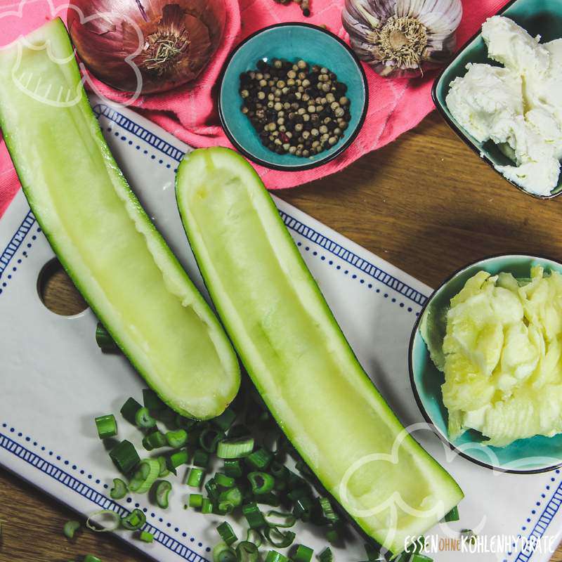 Zucchini mit Thunfisch