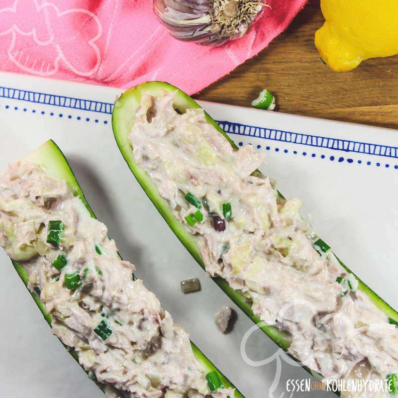 Zucchini mit Thunfisch