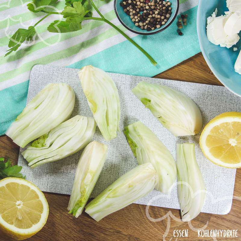 Fenchel mit Ziegenkäse