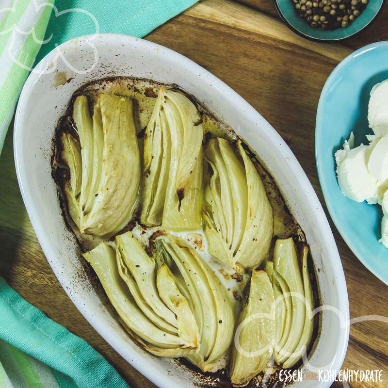 Fenchel mit Ziegenkäse