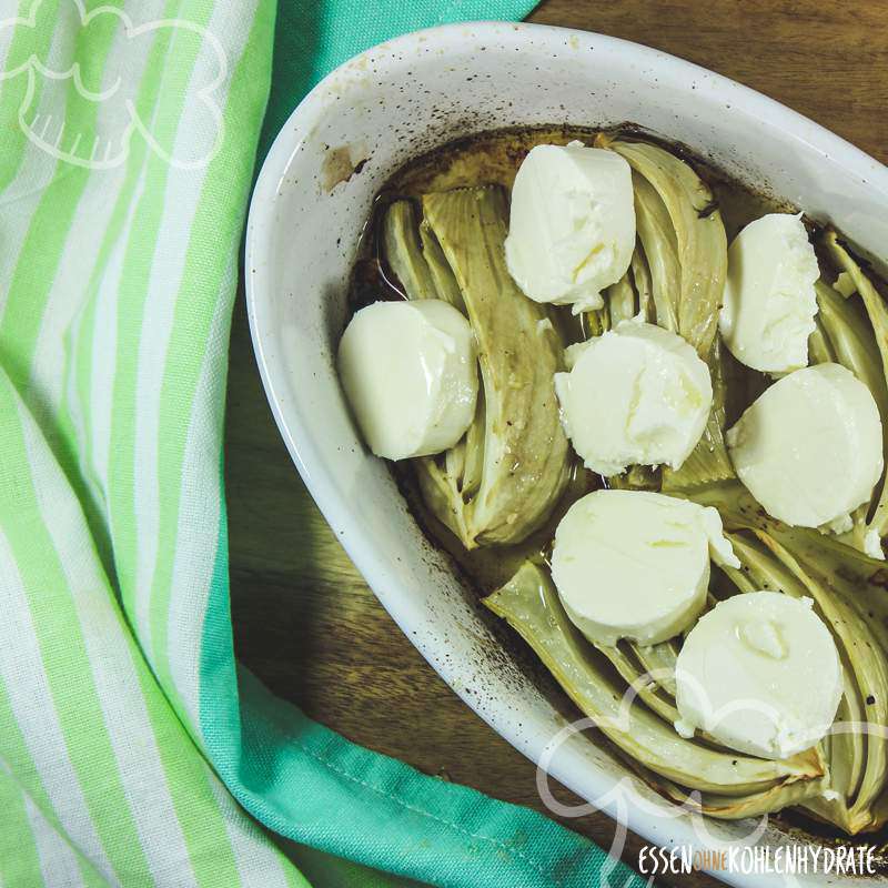 Fenchel mit Ziegenkäse