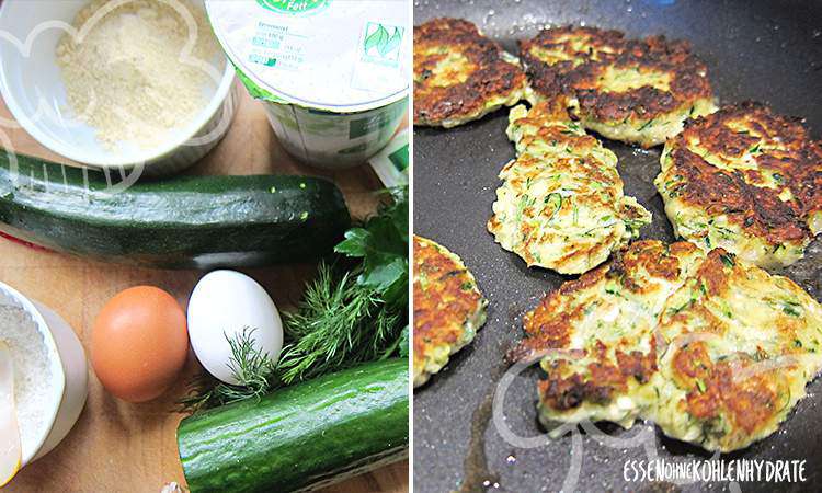 Zucchini-Rösti mit Zaziki