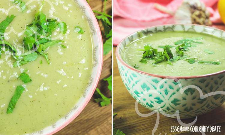 Zucchini-Kohlrabi-Suppe