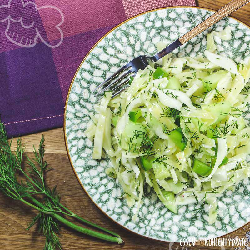 Weißkohl-Salat