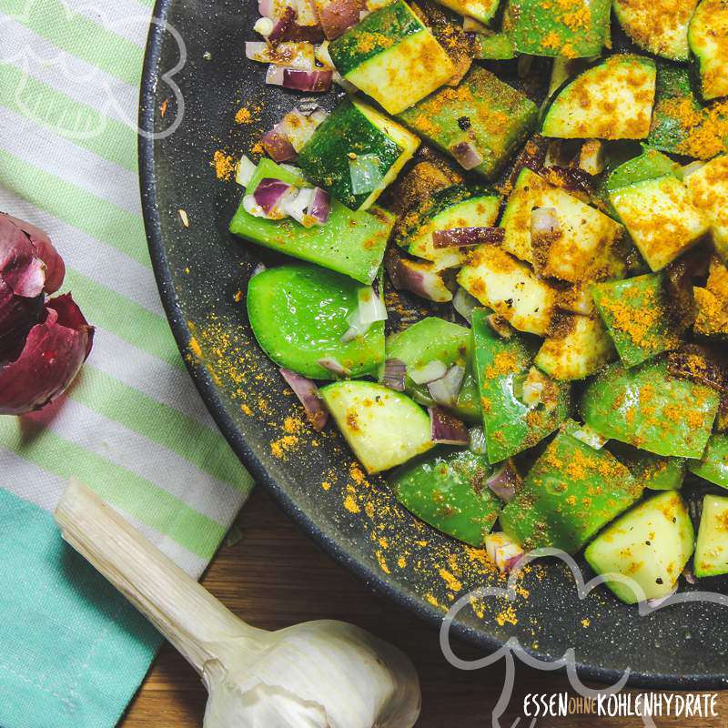 Curry-Hähnchen mit Spargel