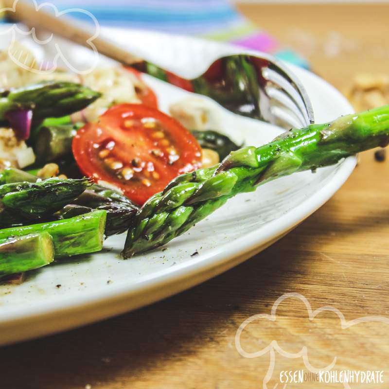 Spargelsalat mit Feta