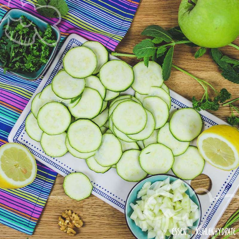 Zucchini-Fenchel-Salat