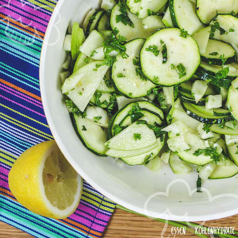 Zucchini-Fenchel-Salat