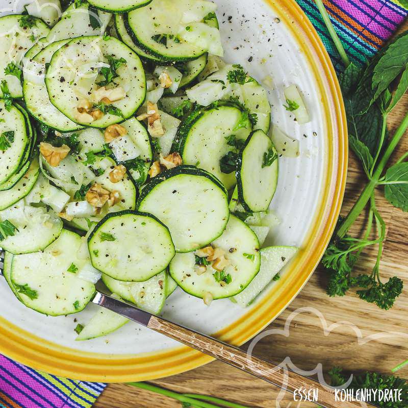 Zucchini-Fenchel-Salat