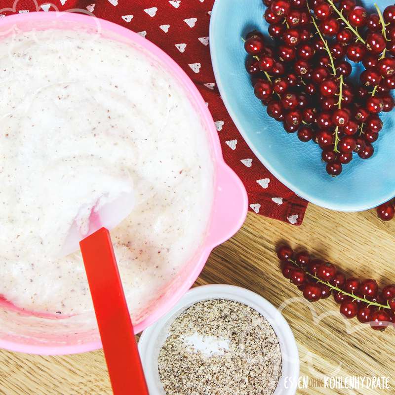 Johannisbeeren-Quark-Auflauf - Essen ohne Kohlenhydrate