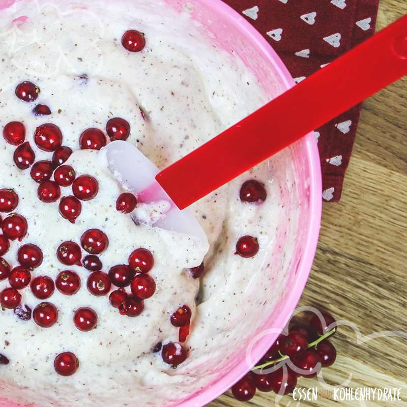 Johannisbeeren-Quark-Auflauf - Essen ohne Kohlenhydrate