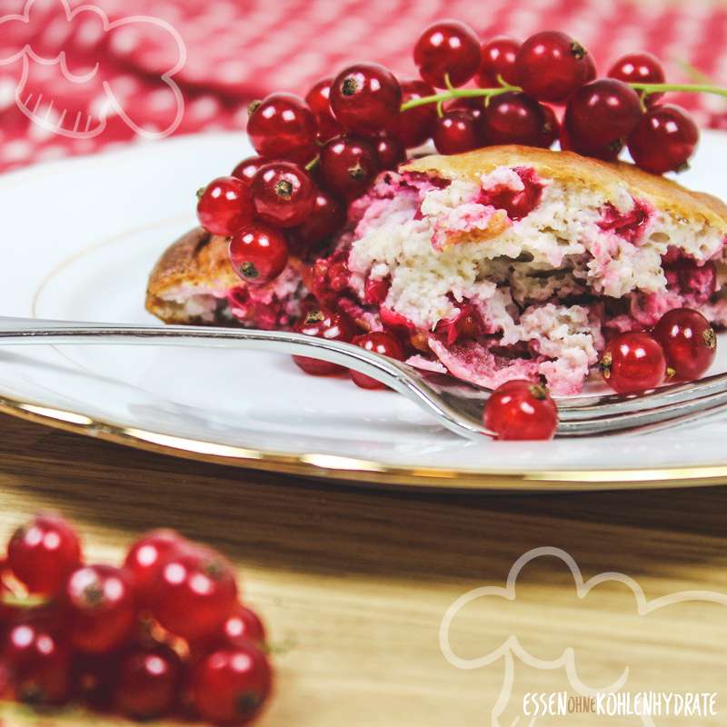 Johannisbeeren-Quark-Auflauf - Essen ohne Kohlenhydrate