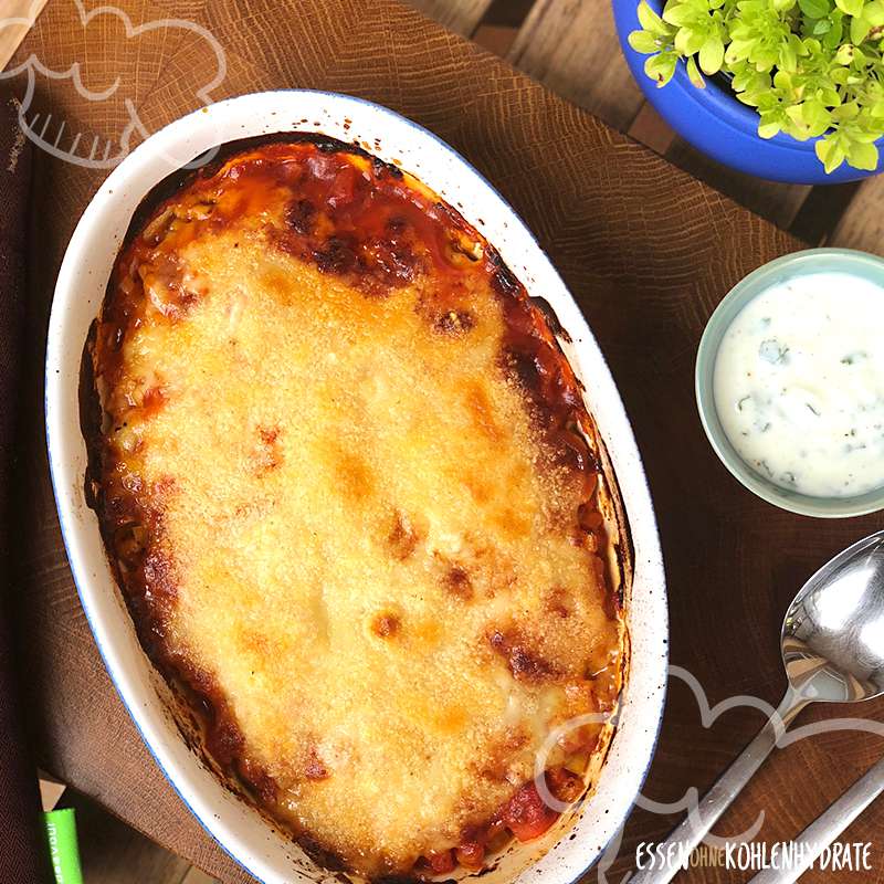 Gemüse-Auflauf mit Parmesan