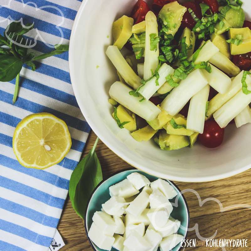 Spargel-Avocado-Salat