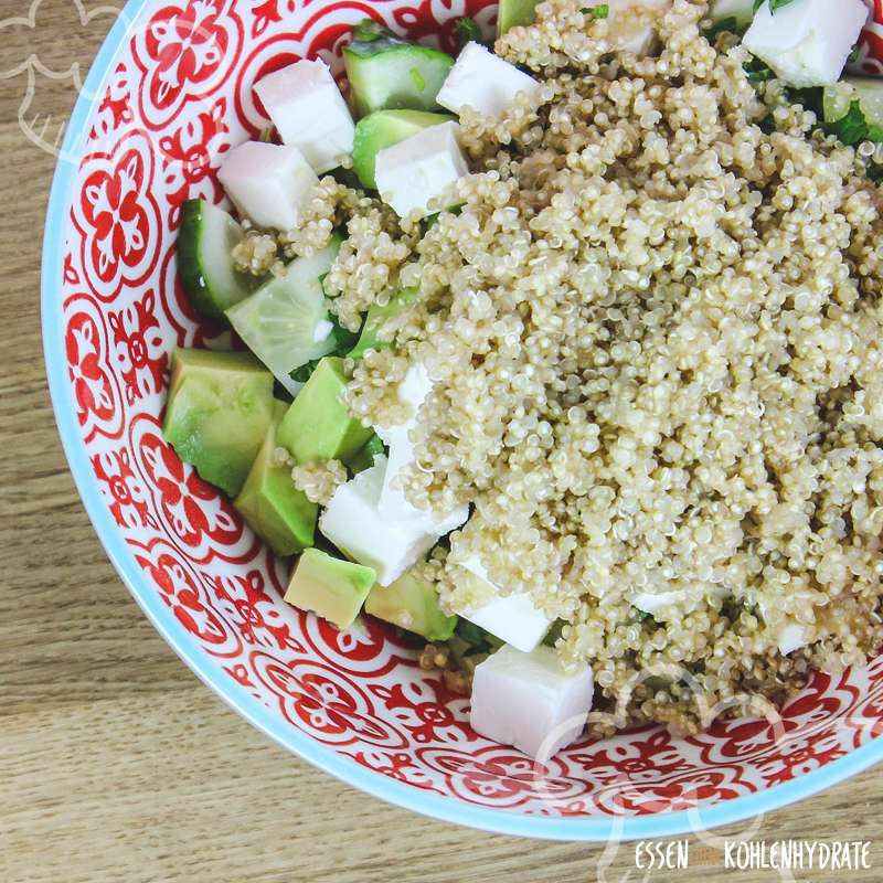 Quinoa-Avocado-Salat