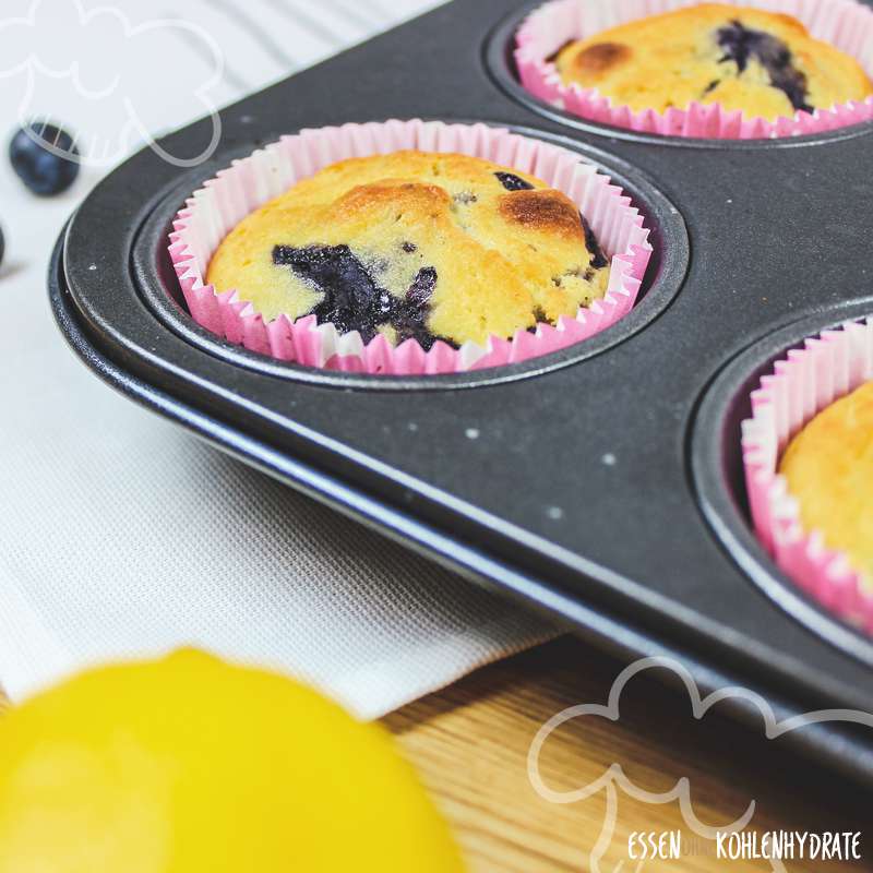 Mandel-Blaubeer-Muffins