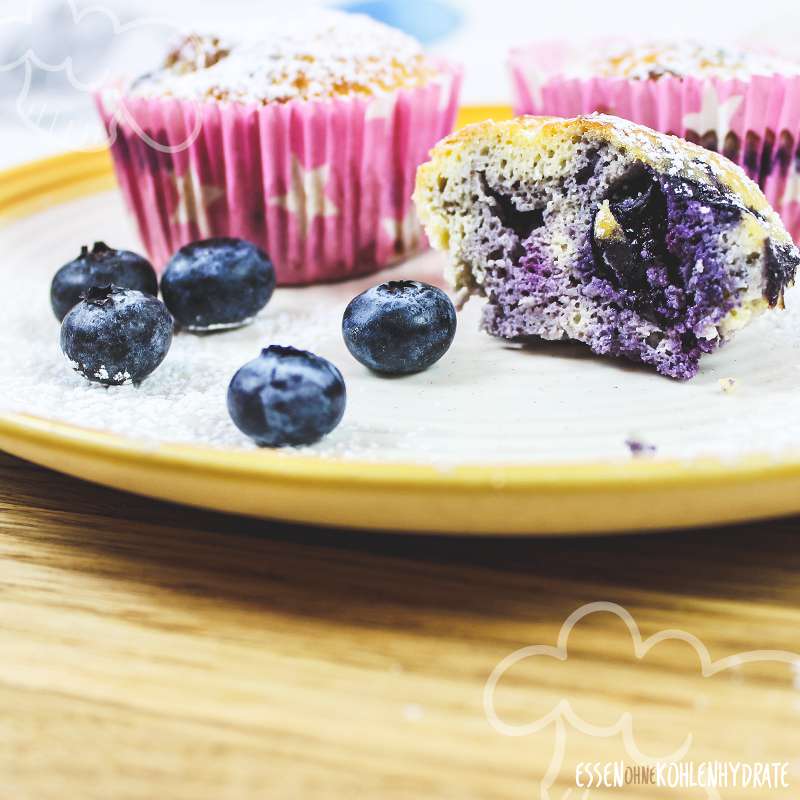 Mandel-Blaubeer-Muffins