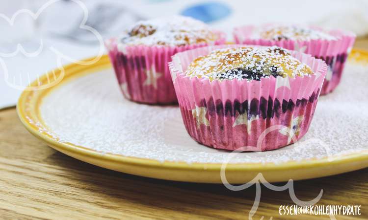 Mandel-Blaubeer-Muffins