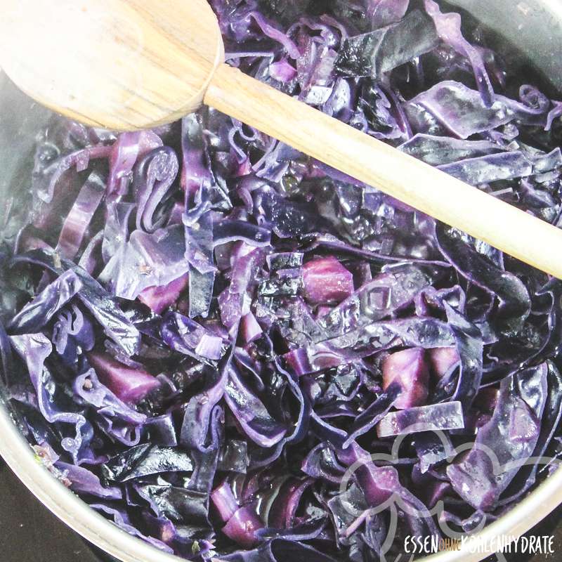 Rotkohl-Suppe