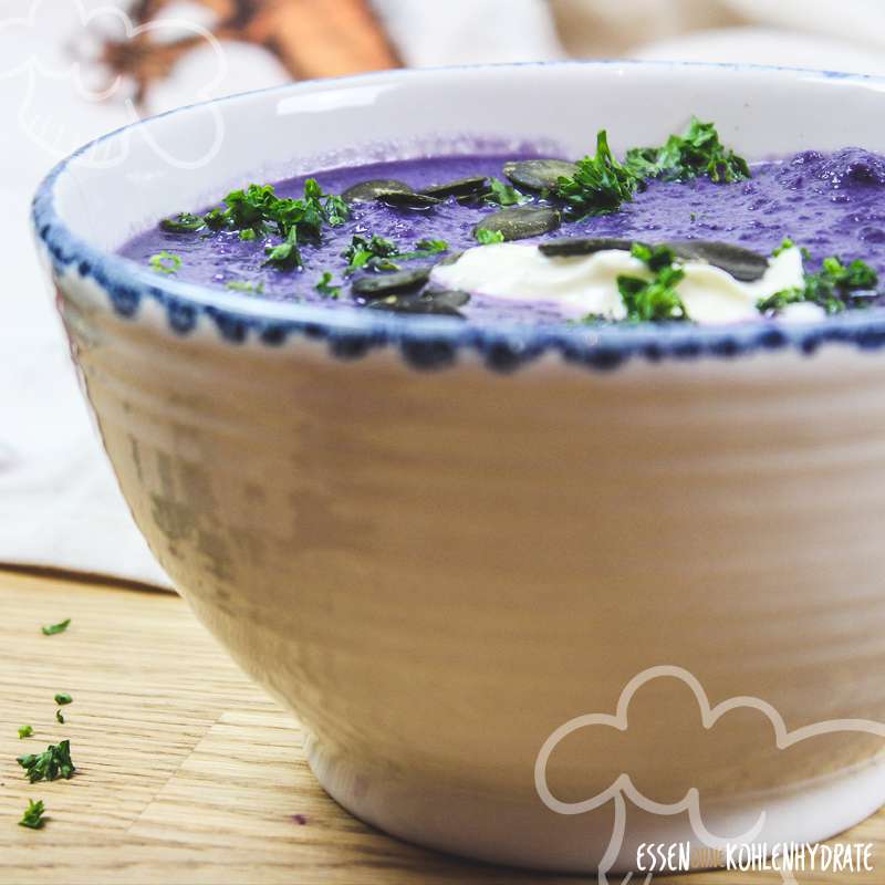 Rotkohl-Suppe