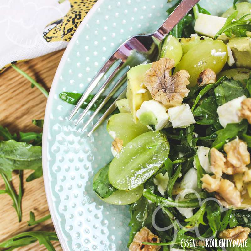 Avocado-Rucola-Salat