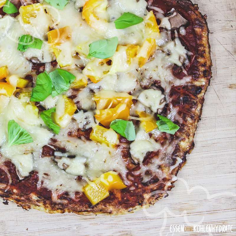 Low-Carb Thunfischpizza