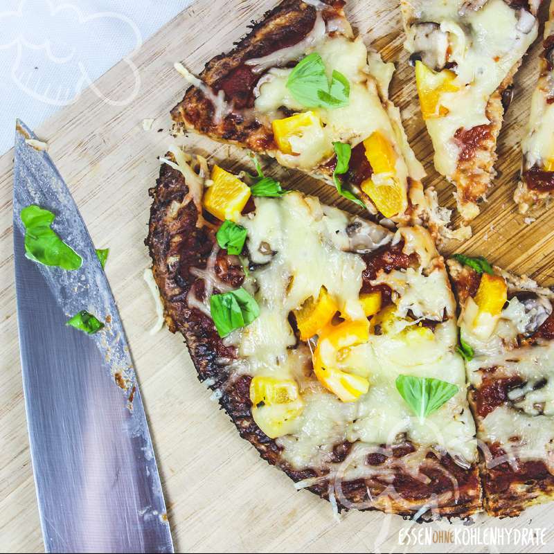 Low-Carb Thunfischpizza