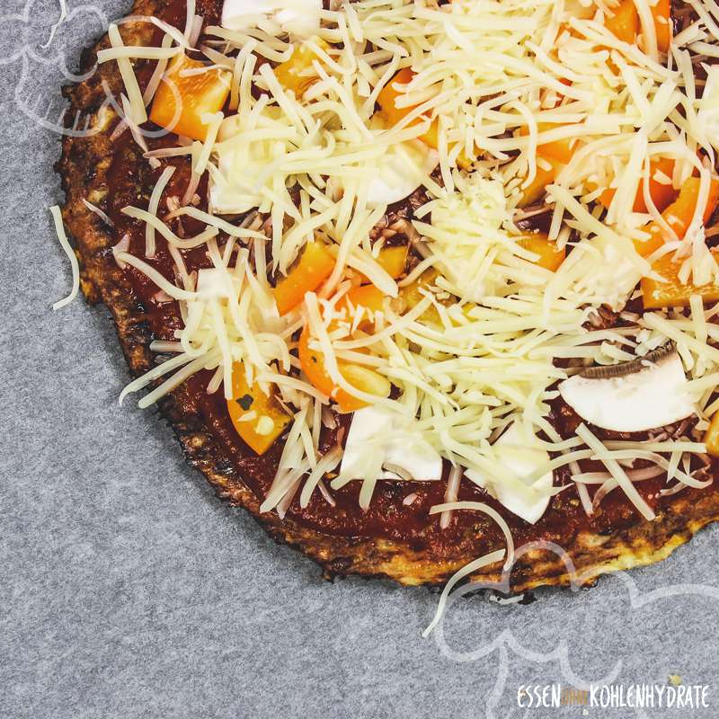 Low-Carb Thunfischpizza